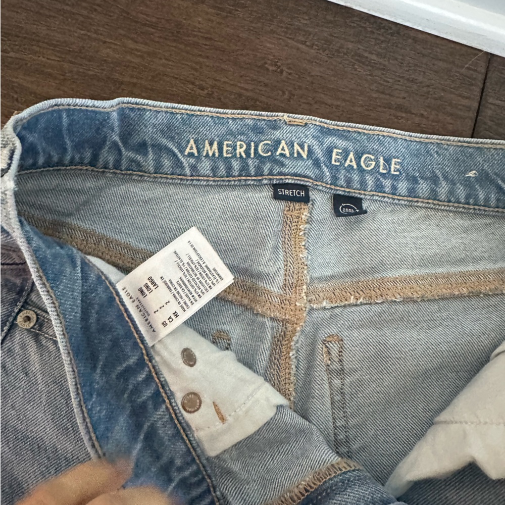 American eagle super high rise ankle straight women’s jeans size 2 long